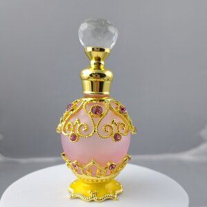 Beautiful Decorative Empty Glass Bottle